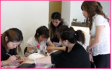 Nail event at Taipei Nail salon